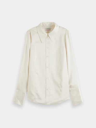 Satin Shirt Off-White