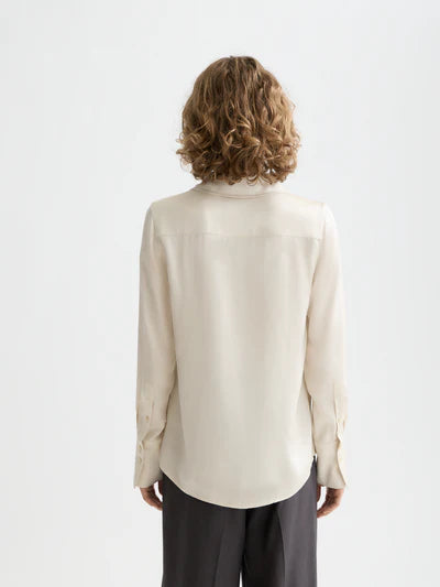 Satin Shirt Off-White