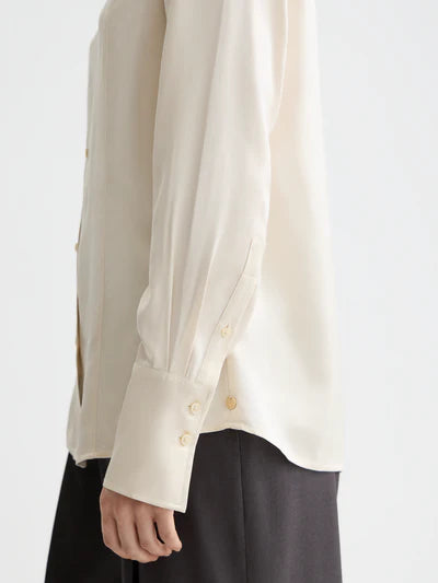 Satin Shirt Off-White
