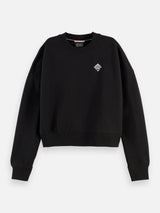 embroidered Logo Sweatshirt Black