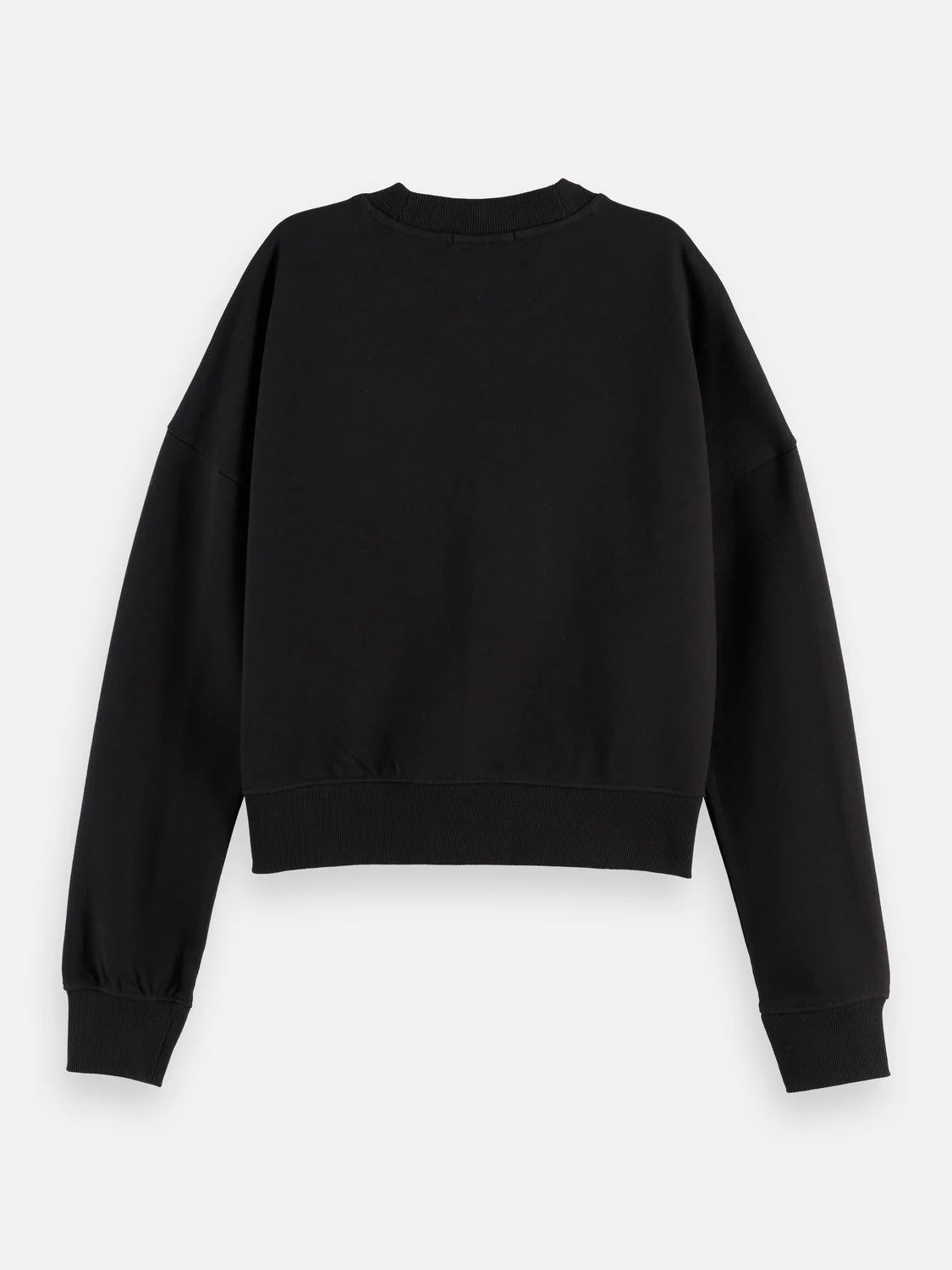 embroidered Logo Sweatshirt Black