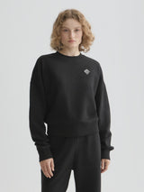 embroidered Logo Sweatshirt Black