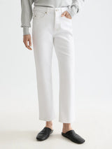 Sky Straight Fit Jeans Cool White 32 Inch