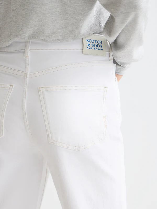 Sky Straight Fit Jeans Cool White 32 Inch