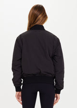 The Upside Kita Bomber Jacket in Black