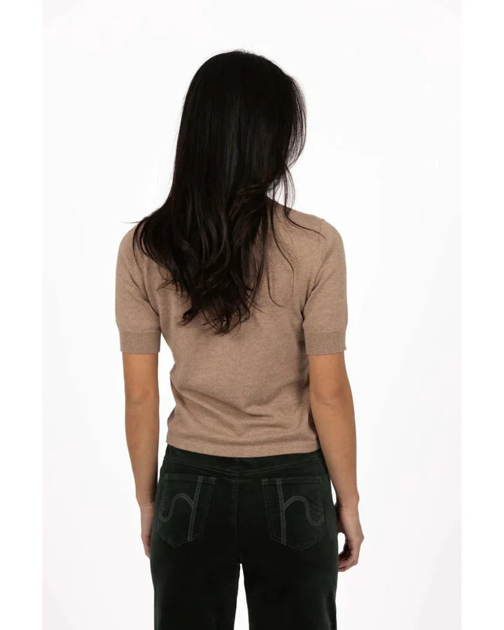Vera Top Hazelnut