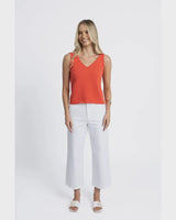 Margot Drill Pants White