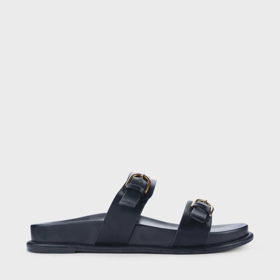 Valise Sandal in Black