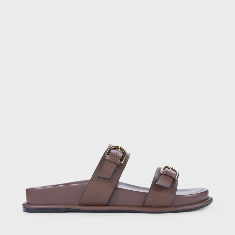 Valise Sandal in Chestnut