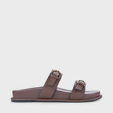 Valise Sandal in Chestnut