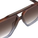 Rodeo Matte Transparent Chocolate Fade to Crystal