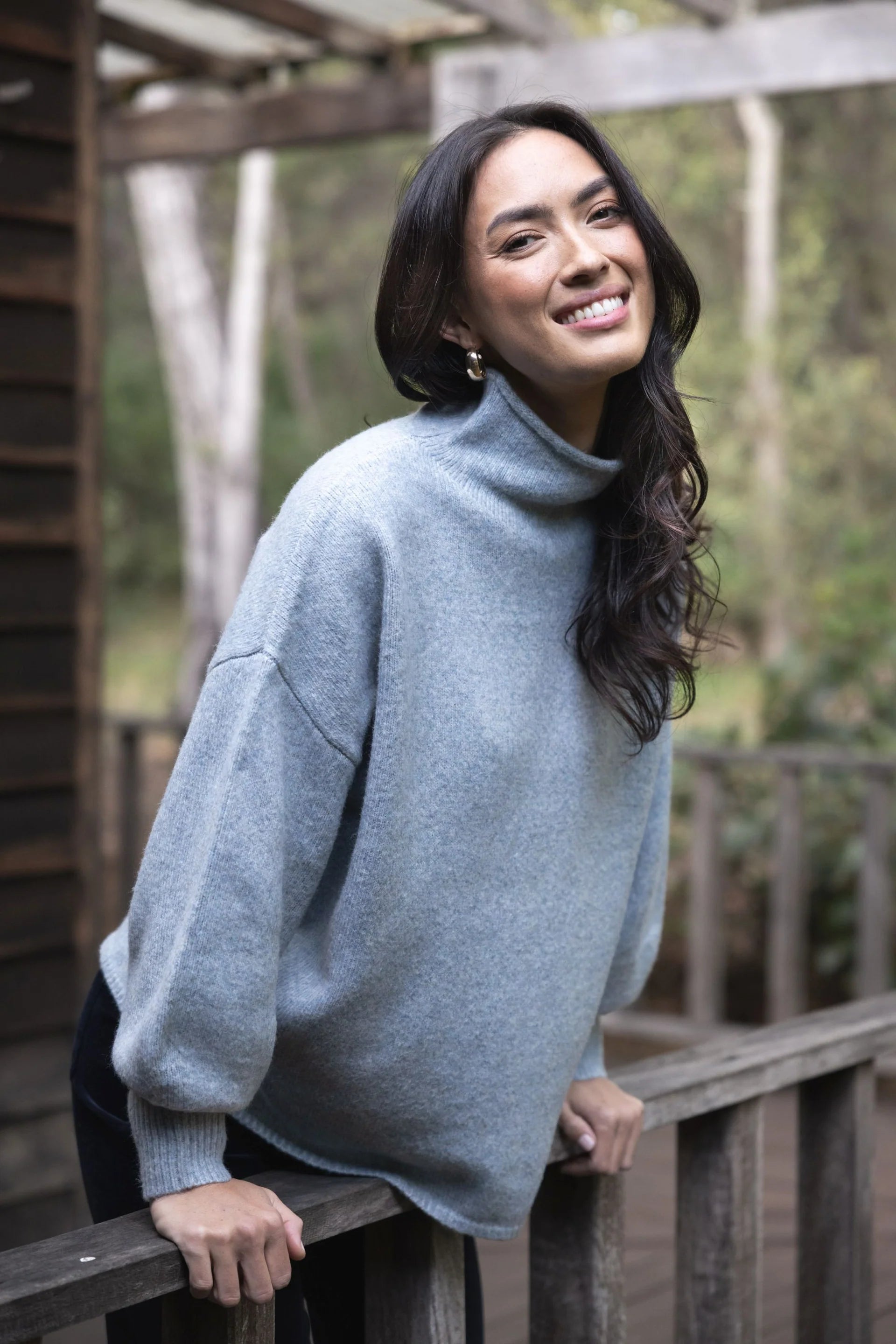 Chantae Jumper Speck Blue