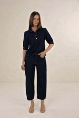 Ivy Barrel Jean Dark Blue