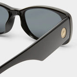 Unreal Shiny Black Sunglasses