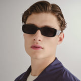 Unreal Shiny Black Sunglasses