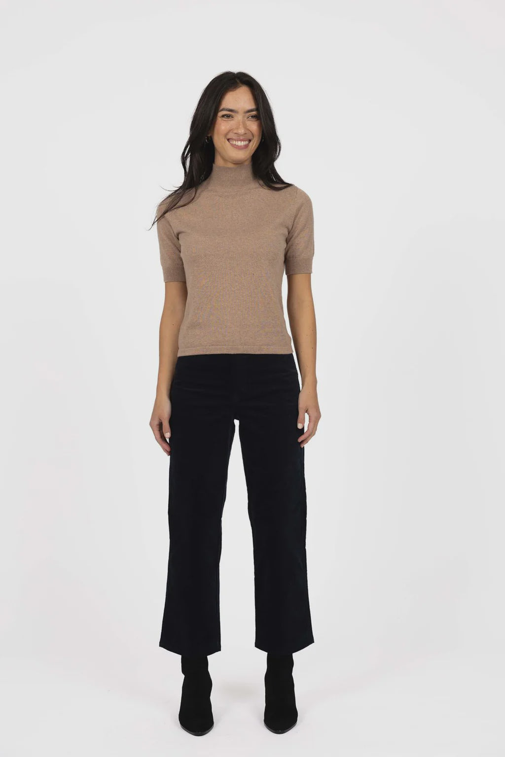 Va Va Velour Pant Navy