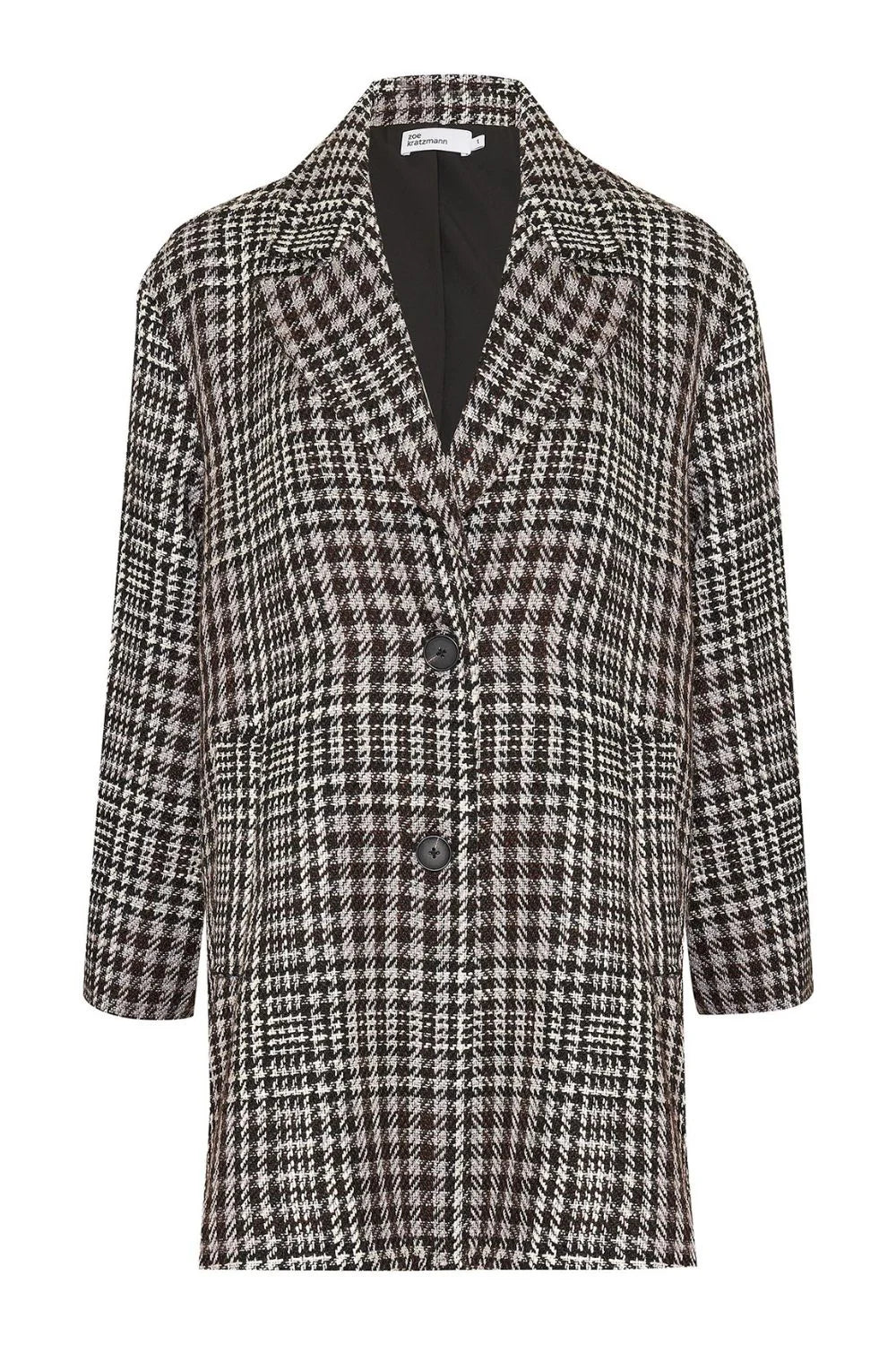 Zoe Kratzmann Alight Coat Check Boucle