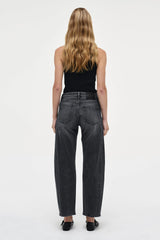 Amber Barrel Washed Black