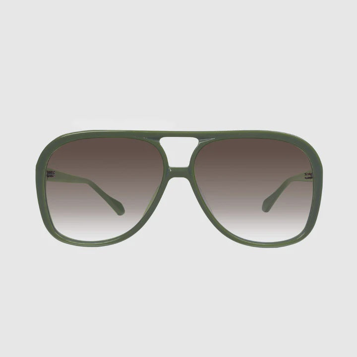 Bang Army Green Gold Metal/BrownGradient Lens