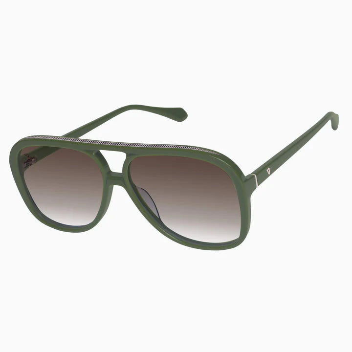 Bang Army Green Gold Metal/BrownGradient Lens