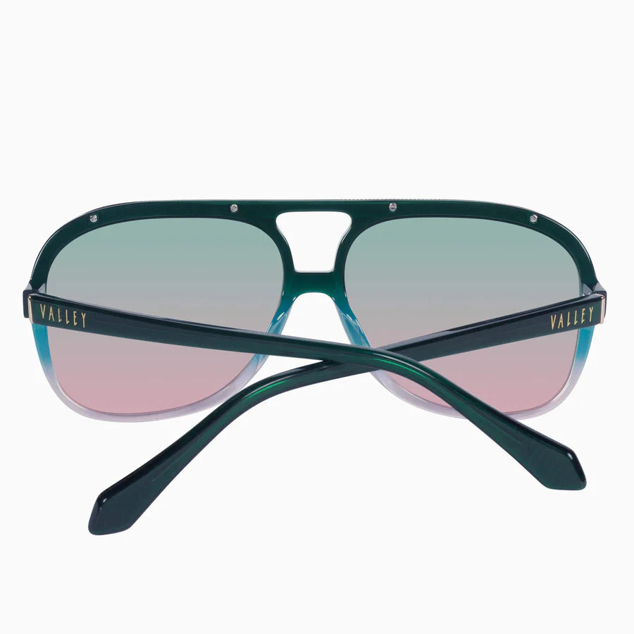 Bang Bang Forest Green Fade to Rose