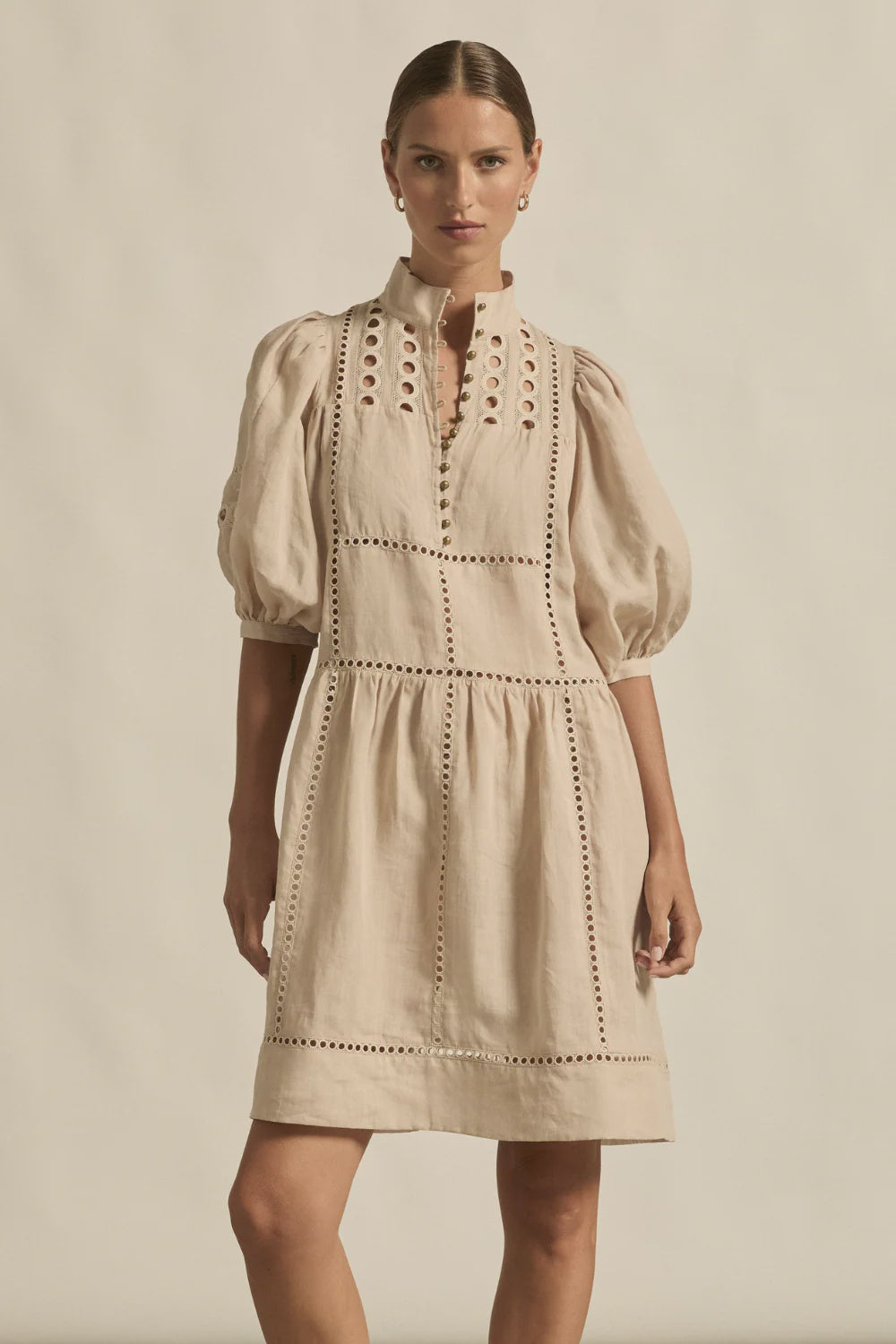 Behold Dress in Cashew