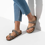 Birkenstock Mayari Birko-Flor Regular fit  in Stone