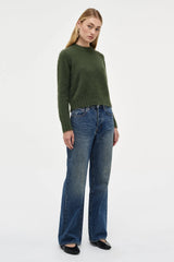 Kate Knit Sweater Military