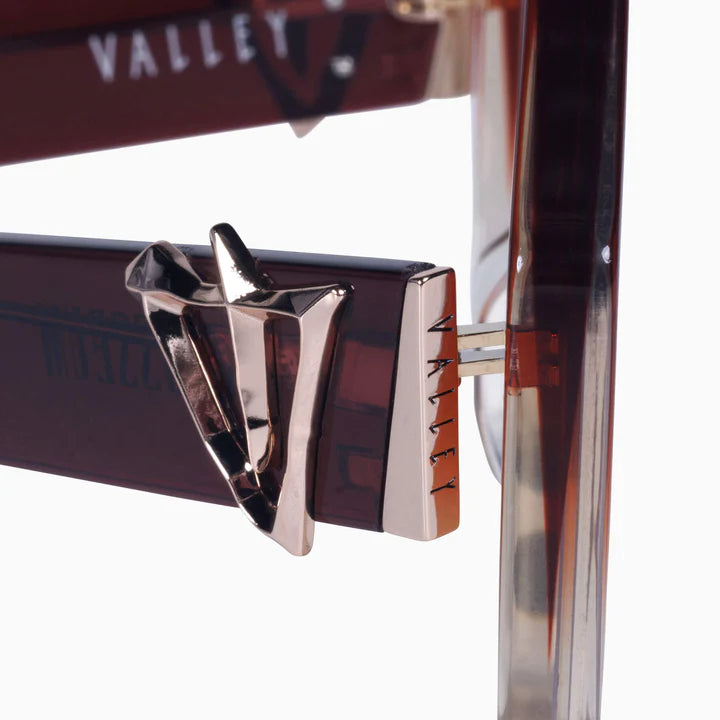Valley Eyewear Colosseum Burnt Orange Fade To Crystal