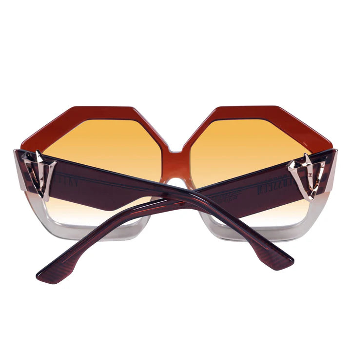 Valley Eyewear Colosseum Burnt Orange Fade To Crystal