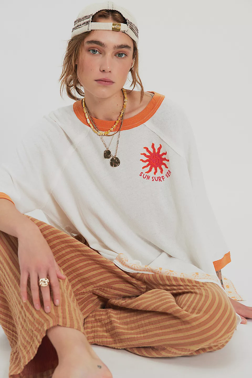 Giulia Tee Summer  Cream Combo