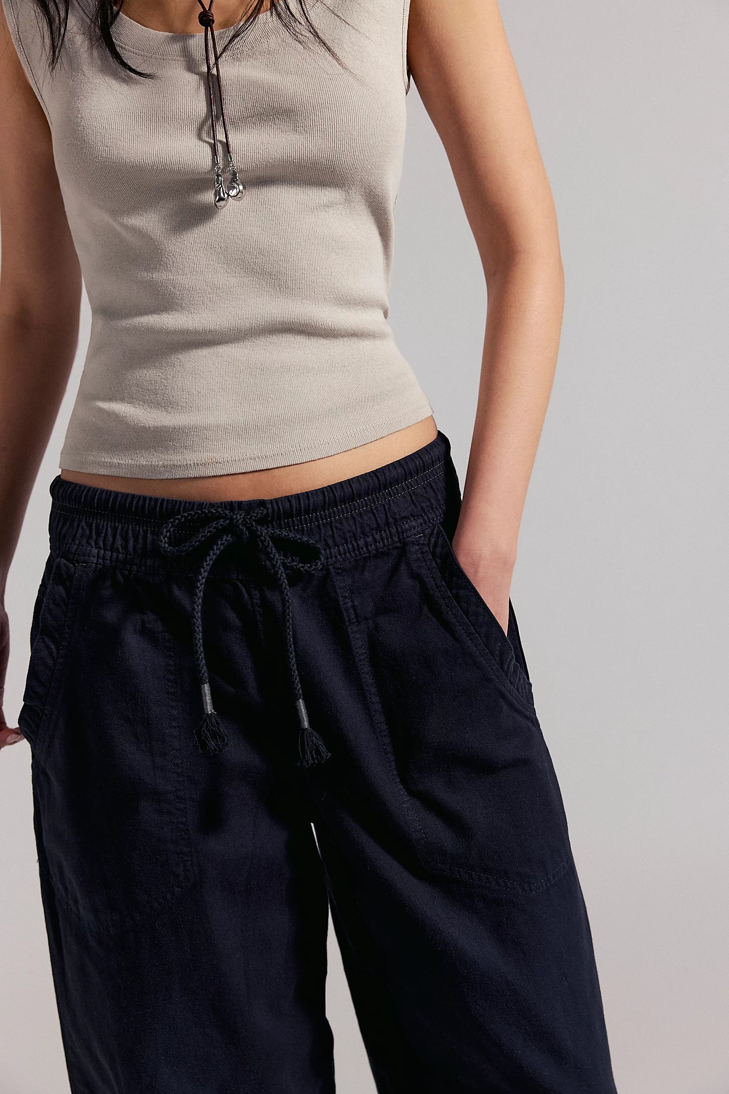 Easy Peasy Pull on Pants Pitch Black