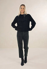 Chenille Jumper Black