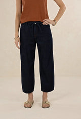 Ivy Barrel Jean Dark Blue