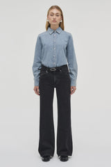 Eva Wide Jeans French Black