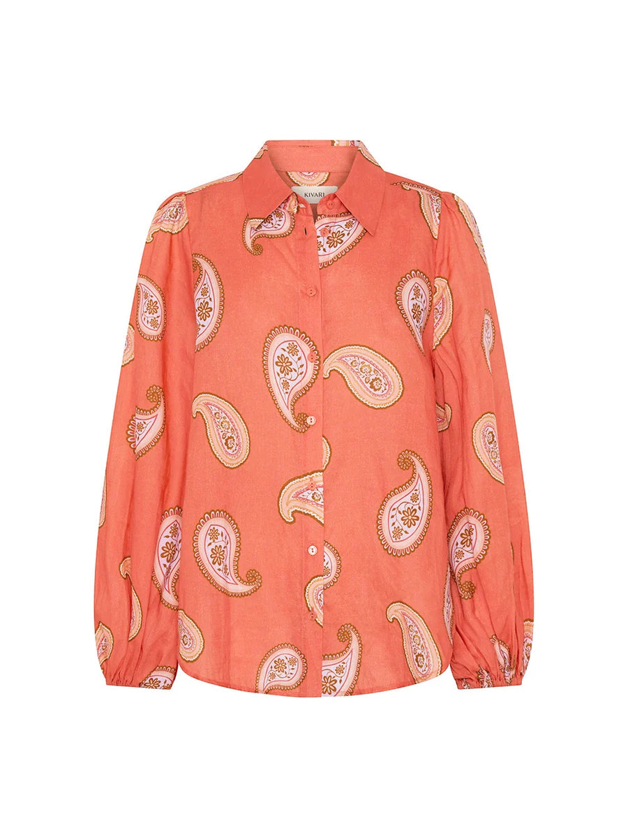 Ezra Blouse Coral