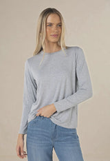 Prophecy Long Sleeve Tee Grey Marle