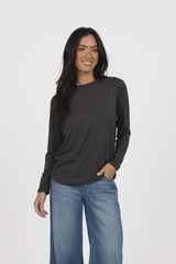 Prophecy Long Sleeve Tee Charcoal