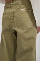 Gigi Barrel Drill Summer Olive