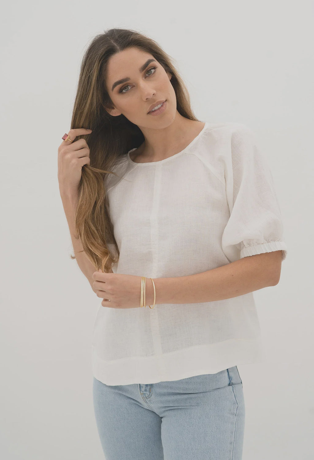 Humidity Lagoon Blouse White