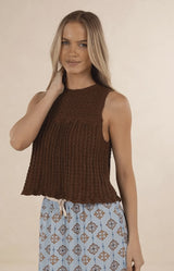 Knix Tank Chestnut