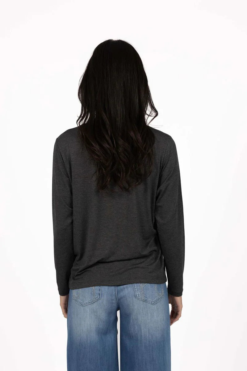 Prophecy Long Sleeve Tee Charcoal