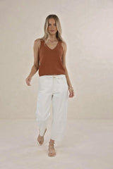 Ivy Barrel Jean Ivory