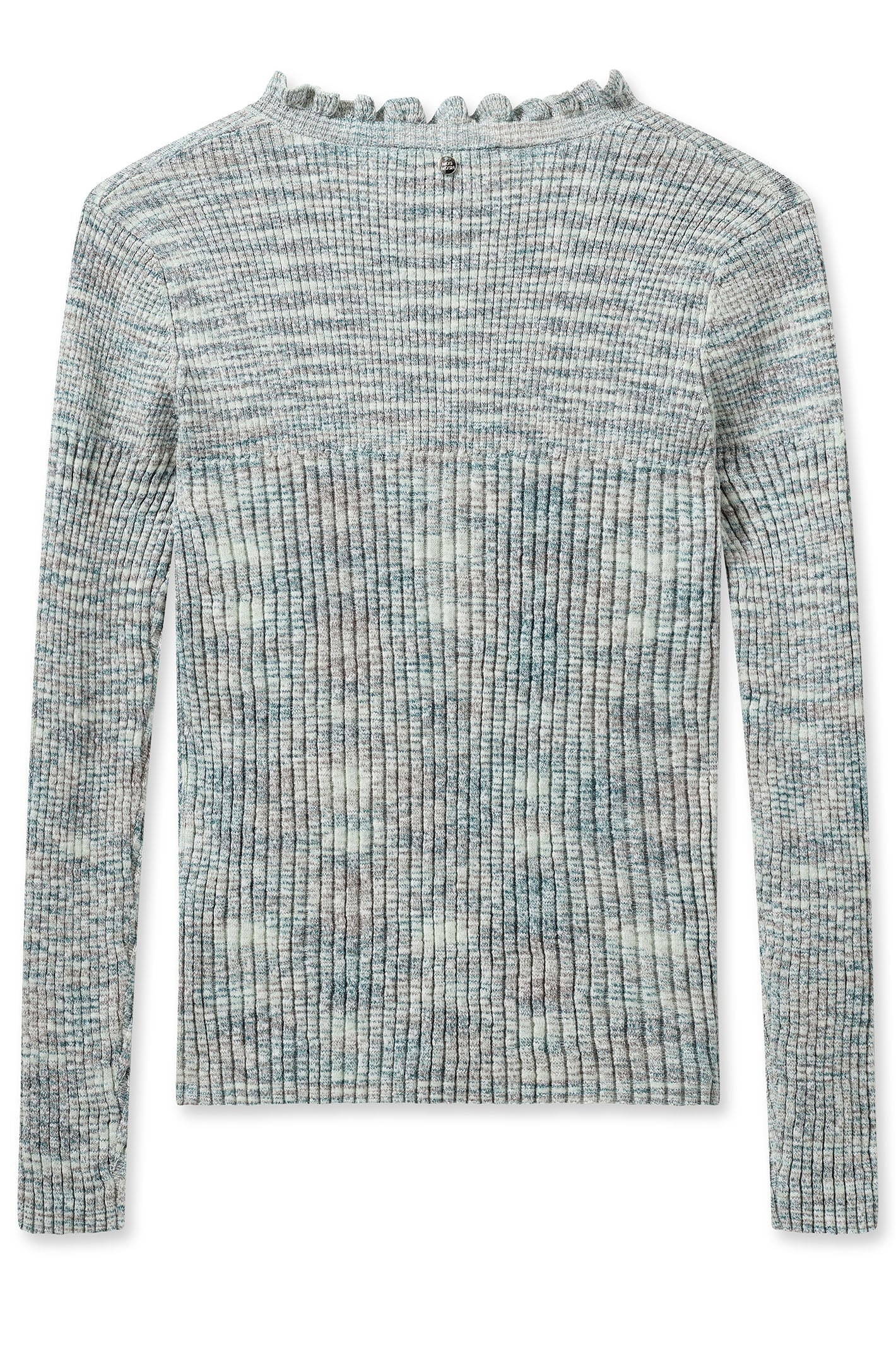 Mos Mosh Eisle Long Sleeve Knit Top Wasabi