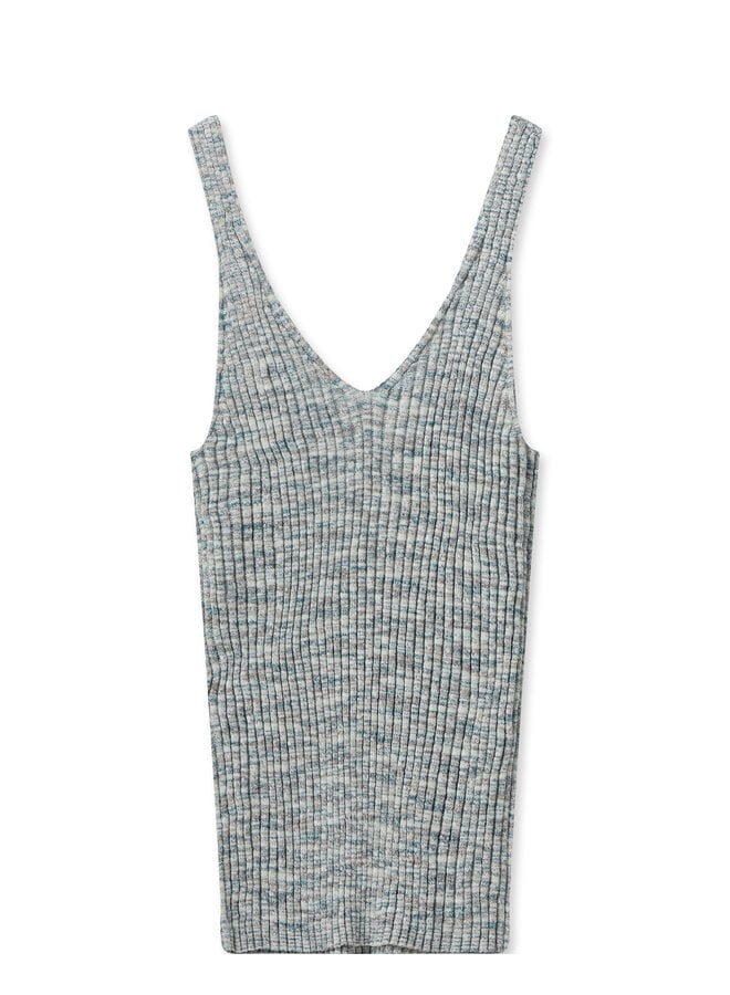 Mos Mosh Eisley Rib Knit Tank Top Wasabi