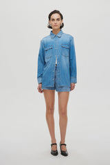 Bowery Denim Shirt Vision Indigo