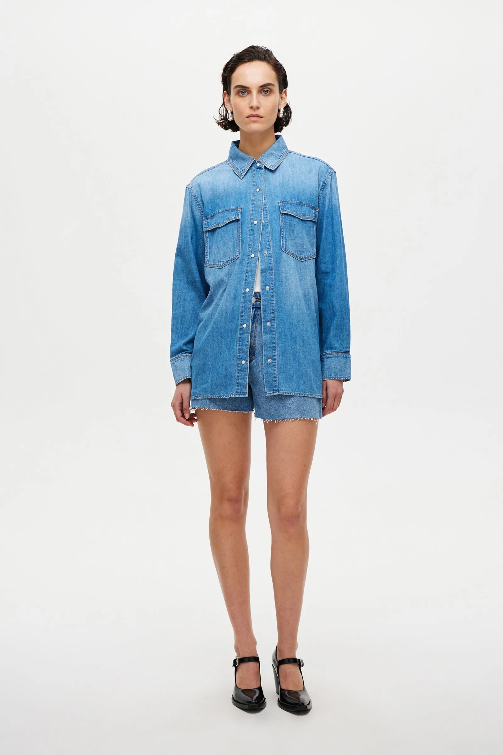 Bowery Denim Shirt Vision Indigo