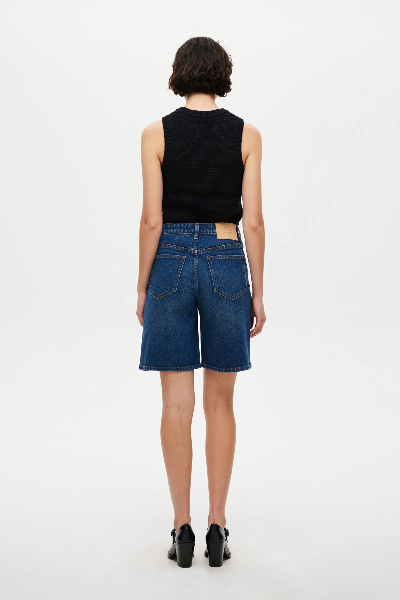Neuw Pheobe Shorts Sunday Dark Vintage Indigo