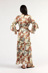 Alice Wrap Dress Cloud Floral