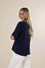 Dippy Tee Navy